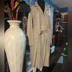 Marina Rinaldi genuine leather coat